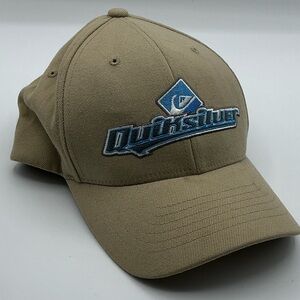 Quiksilver Khaki Cap with Blue Logo